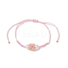 Adjustable Nylon Cord Braided Beads Bracelets BJEW-MZ00170-05-2