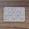 DIY Star/Heart/Flower/Music Note Shaker Filler Silicone Quicksand Molds DIY-G079-03B-3