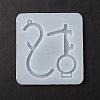 Key Shape DIY Pendant Silicone Molds LS-DIY-F114-16-3
