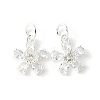 Brass Micro Pave Cubic Zirconia Pendants KK-U067-03S-04-1