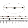Ion Plating(IP) 316 Surgical Stainless Steel Chains AJEW-Q153-01C-2