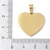 Ion Plating(IP) 304 Stainless Steel Enamel Rhinestone Pendants STAS-Q325-02C-G-3