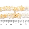 Natural Quartz Crystal & Citrine Beads Strands G-L610-A31-01-5