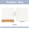 Big Eye Mesh Polyester Organza Veil DIY-WH0028-94C-2