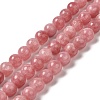 Natural Dyed Jade Beads Strands G-M402-C03-14-1