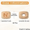 2Bags Wooden Beads WOOD-CJ0001-99-9