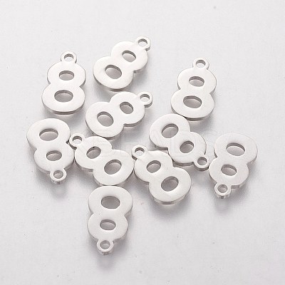 Tarnish Resistant 201 Stainless Steel Charms LS-STAS-Q201-T408-8-1