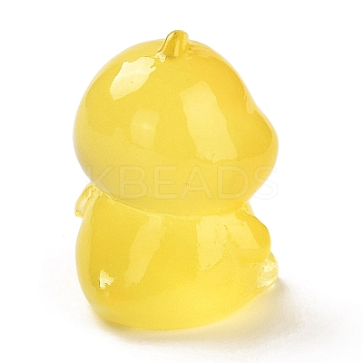 Chick Luminous Resin Display Decorations DJEW-F023-C04-1