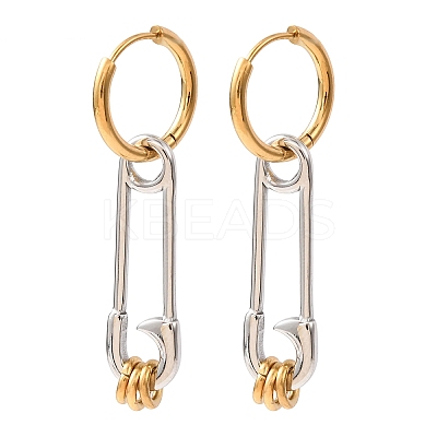 304 Stainless Steel Hoop Earrings for Women SA-CBA7B26-03GP-01-1