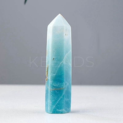 Point Tower Natural Amazonite Home Display Decoration PW-WG33943-01-1