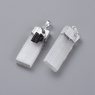 Natural Calcite Big Pendants G-L547-022-1
