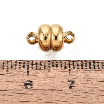 304 Stainless Steel Magnetic Clasps STAS-N127-04G-1