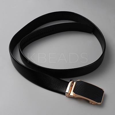 Leather Chain Belt for Man AJEW-WH0504-42A-1