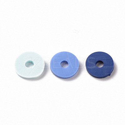 Handmade Polymer Clay Beads CLAY-T019-04A-1