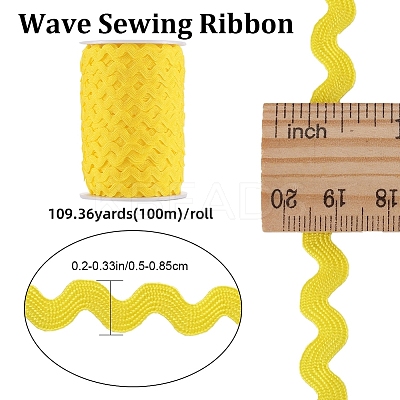 Wave Bending Fringe Trim OCOR-GF0004-42A-02-1