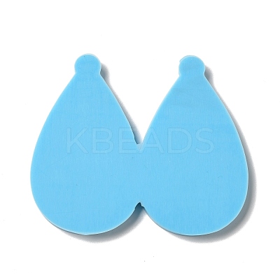 DIY Teardrop with Star Pendant Silicone Molds DIY-I099-01-1