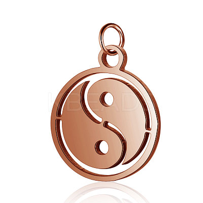 304 Stainless Steel Charms STAS-S105-T521R-1