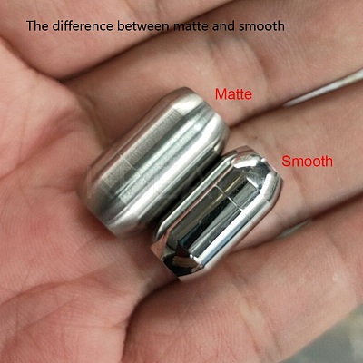 Tarnish Resistant Matte 304 Stainless Steel Barrel Magnetic Clasps with Glue-in Ends STAS-E089-06C-1