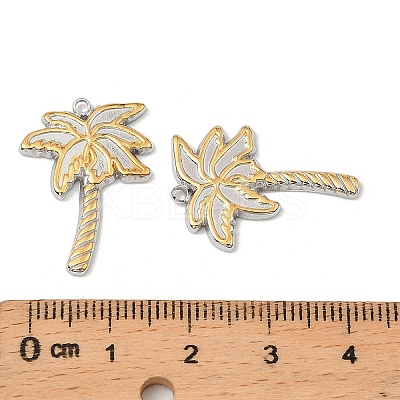 304 Stainless Steel Pendants STAS-T068-54B-GP-1