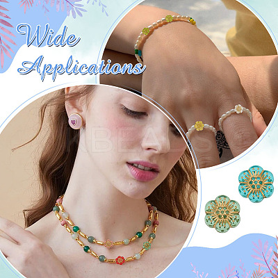 160Pcs 8 Colors Transparent Acrylic Beads TACR-ME0001-04-1