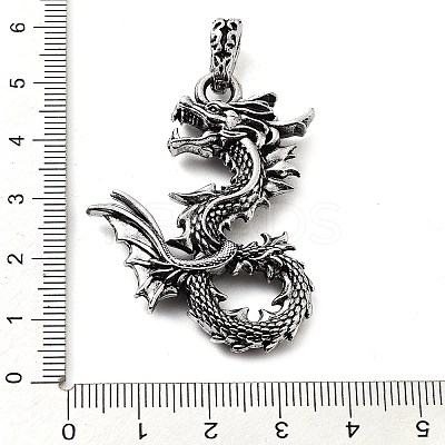 Tibetan Style Alloy Pendants TIBE-L012-039AS-03-1