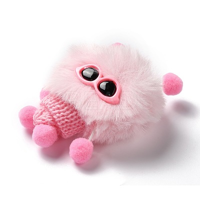 Soft Polyester Imitation Wool Briquette Elves Ornament Accessories DIY-F115-01C-1