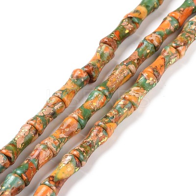 Natural Dolomite & Synthetic Imperial Jasper & Synthetic Opal Beads Strands G-P475-03I-1