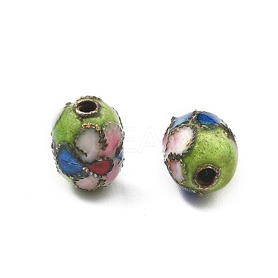 Handmade Cloisonne Beads CLB-Q002-04A-1