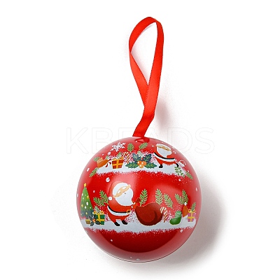 Tinplate Round Ball Candy Storage Favor Boxes LS-CON-Q041-01D-1