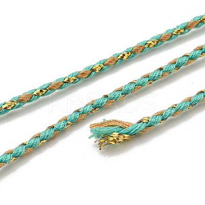 4-Ply Polycotton Cord with Metallic Thread OCOR-Z003-C21-1
