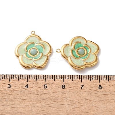 Dyed Natural White Jade Pendants STAS-A193-08G-02-1