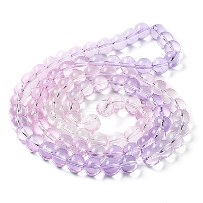 Baking Paint Transparent Glass Beads X1-DGLA-M001-10mm-04-1