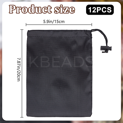 Polyester Drawstring Bag ABAG-WH0031-41A-1