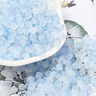 Frosted Glass Beads X1-FGLA-D300-01K-1