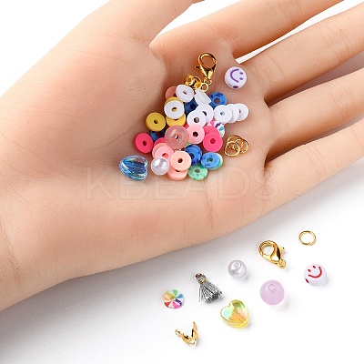 DIY Heishi Bracelet Necklace Making Kit DIY-YW0006-75-1