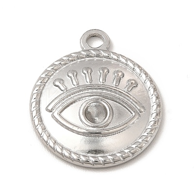 Tarnish Resistant 304 Stainless Steel Pendant Cabochon Settings STAS-A070-15P-1