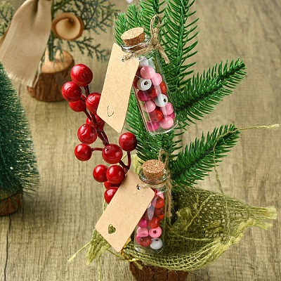 20Pcs Glass Cork Bead Containers CON-YW0001-60-1