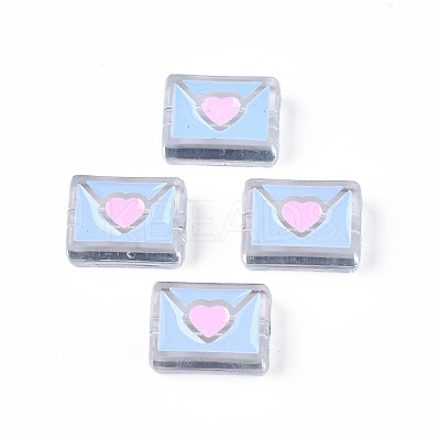 Transparent Acrylic Beads X-ACRC-S039-11-1