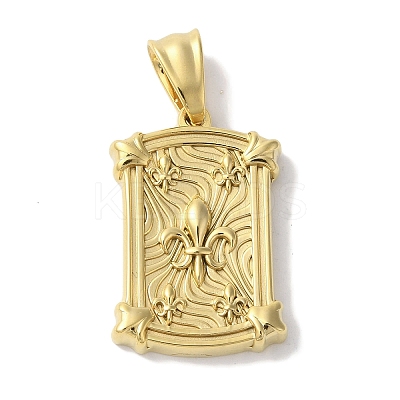 Ion Plating(IP) 304 Stainless Steel Pendants X-STAS-Z075-11G-1