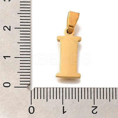 Ion Plating(IP) 304 Stainless Steel Rhinestone Pendants STAS-U035-01G-I-1