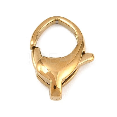 316 Stainless Steel Lobster Claw Clasps STAS-C154-02B-G-1