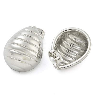 Non-Tarnish 304 Stainless Steel Stud Earrings for Women EJEW-S227-43P-1