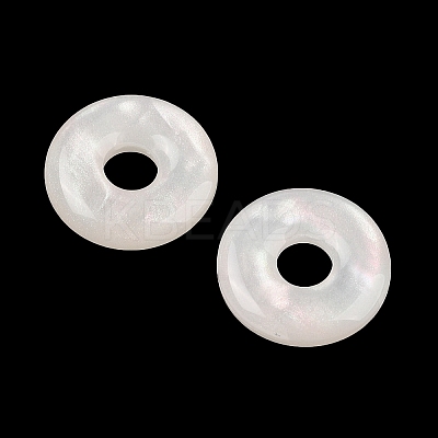 Opaque Resin Pendants CRES-I036-10D-1