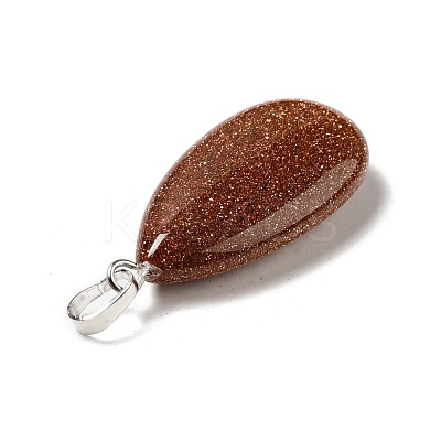Synthetic Goldstone Pendants G-P474-01P-02-1