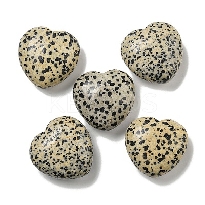 Natural Dalmatian Jasper Statues Ornaments G-P531-03M-1