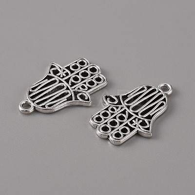 Tibetan Style Alloy Pendants PALLOY-WH0101-16AS-1