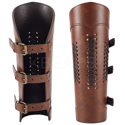 Adjustable Imitation Leather Cord Bracelet AJEW-WH0010-55B-1