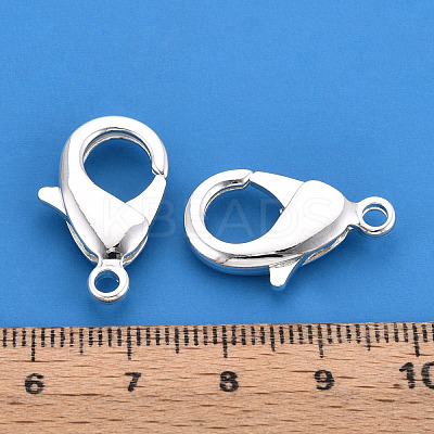 Brass Lobster Claw Clasps KK-YW0004-01E-S-1