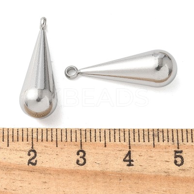 304 Stainless Steel Pendants STAS-U037-19P-1