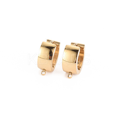 304 Stainless Steel Huggie Hoop Earring Findings LS-STAS-S116-261G-1
